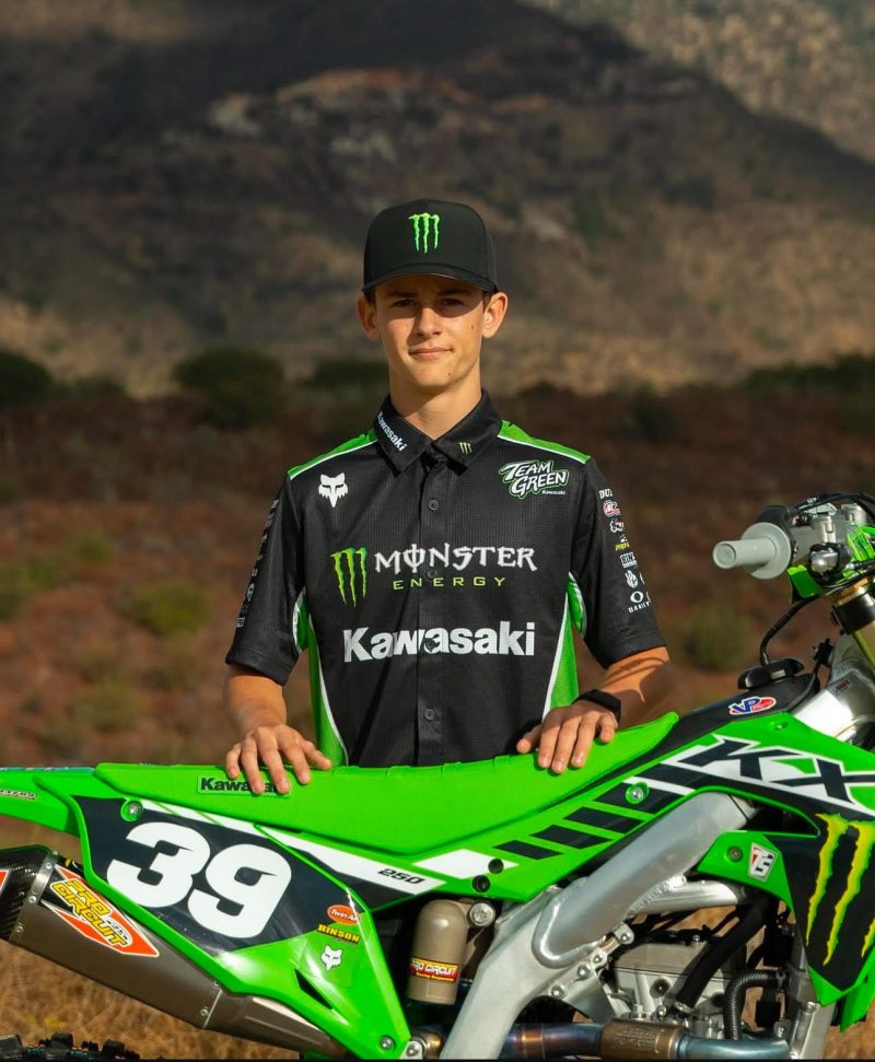 Hundreds pay tribute to fallen motocross star Aidan Zingg
